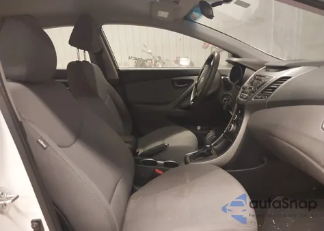 2014 Hyundai Elantra Se from USA, damaged, VIN 5NPDH4AEXEH516646